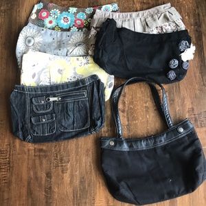 Thirty one purse with 6 covers
